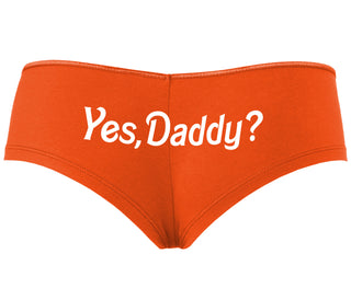 Yes Daddy ? - Orange Boyshort