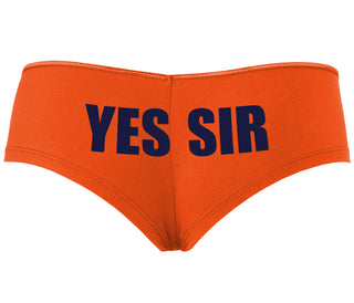Yes Sir - Orange Boyshort