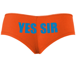 Yes Sir - Orange Boyshort