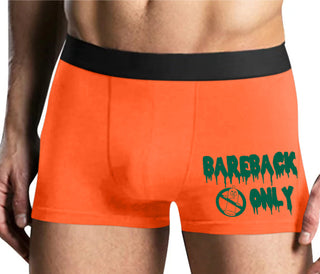 Bareback Only - Mens Orange Boxer Brief