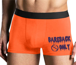 Bareback Only - Mens Orange Boxer Brief