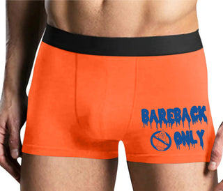 Bareback Only - Mens Orange Boxer Brief