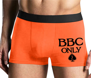 BBC Only - Jack Of Spades - Mens Orange Boxer Brief