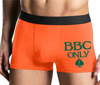 BBC Only - Jack Of Spades - Mens Orange Boxer Brief
