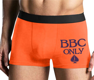 BBC Only - Jack Of Spades - Mens Orange Boxer Brief
