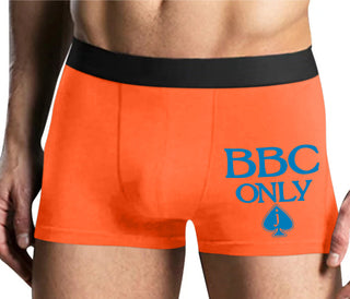 BBC Only - Jack Of Spades - Mens Orange Boxer Brief