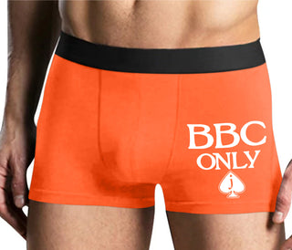 BBC Only - Jack Of Spades - Mens Orange Boxer Brief