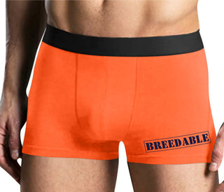Breedable - Mens Orange Boxer Brief