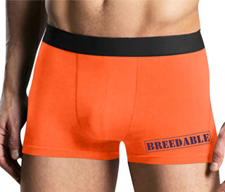 Breedable - Mens Orange Boxer Brief
