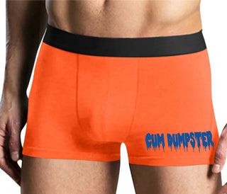 Cum Dumpster - Mens Orange Boxer Brief