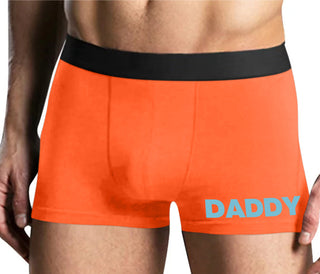 Daddy - Mens Orange Boxer Brief