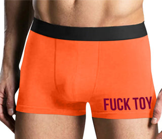 Fuck Toy - Mens Orange Boxer Brief