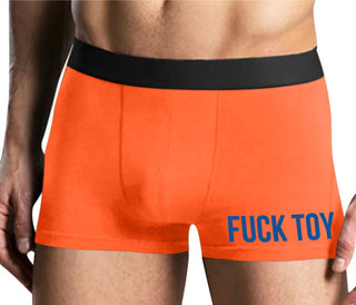 Fuck Toy - Mens Orange Boxer Brief
