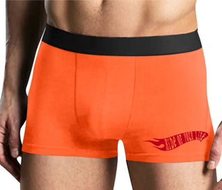 Ride Of Your Life - Mens Orange Boxer Brief