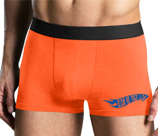 Ride Of Your Life - Mens Orange Boxer Brief