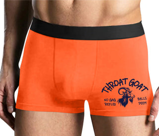 Throat Goat - Mens Orange Boxer Brief
