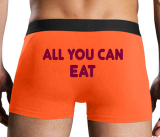 All You Can Eat - Orange Boxer Brief