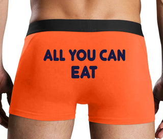 All You Can Eat - Orange Boxer Brief