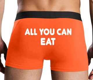 All You Can Eat - Orange Boxer Brief