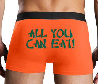All You Can Eat Chinese Takaway Style - Orange Boxer Brief