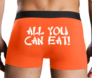 All You Can Eat Chinese Takaway Style - Orange Boxer Brief