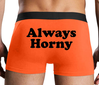 Always Horny - Orange Boxer Brief