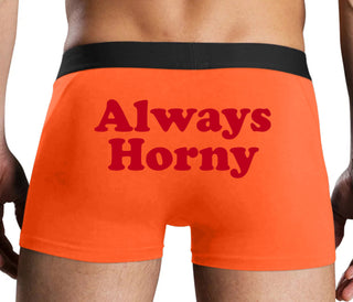 Always Horny - Orange Boxer Brief