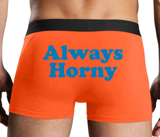 Always Horny - Orange Boxer Brief