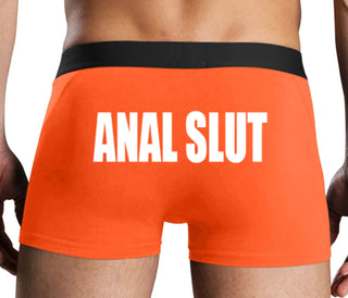 Anal Slut - Orange Boxer Brief