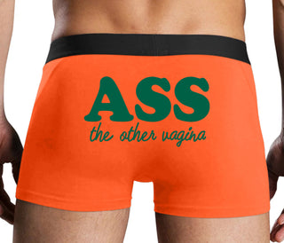 Ass The Other Vagina - Orange Boxer Brief