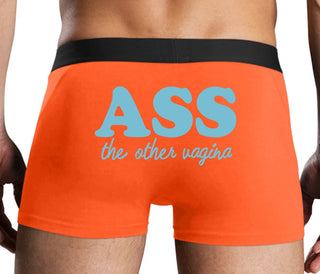 Ass The Other Vagina - Orange Boxer Brief