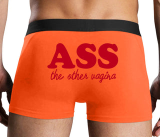 Ass The Other Vagina - Orange Boxer Brief