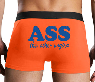 Ass The Other Vagina - Orange Boxer Brief