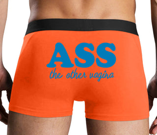 Ass The Other Vagina - Orange Boxer Brief