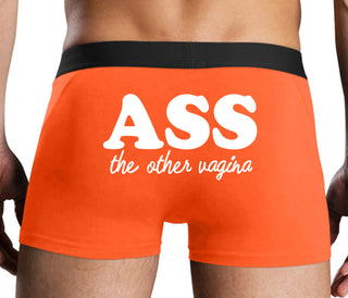 Ass The Other Vagina - Orange Boxer Brief