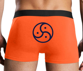 BDSM Symbol - Orange Boxer Brief