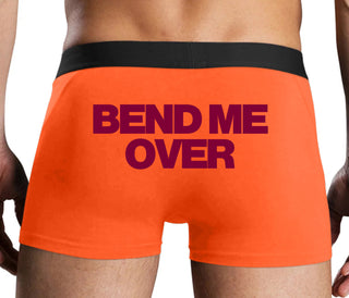 Bend Me Over - Orange Boxer Brief