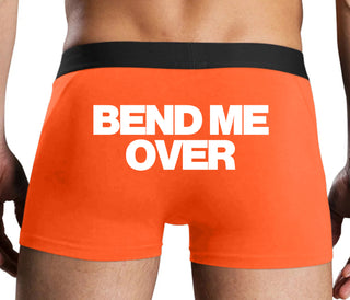 Bend Me Over - Orange Boxer Brief