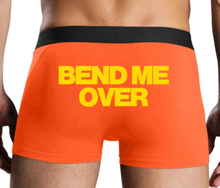 Bend Me Over - Orange Boxer Brief