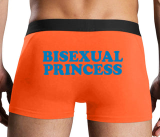 Bisexual Princess - Orange Boxer Brief