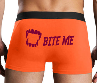 Bite Me - Orange Boxer Brief