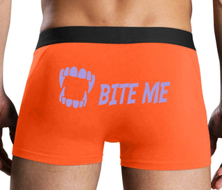 Bite Me - Orange Boxer Brief