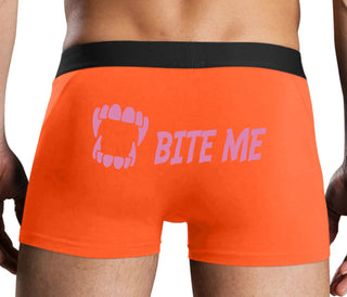 Bite Me - Orange Boxer Brief