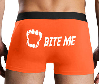 Bite Me - Orange Boxer Brief