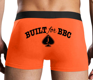 Built for BBC - Jack of Spades - Orange Boxer Brief