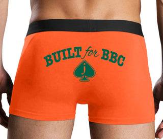 Built for BBC - Jack of Spades - Orange Boxer Brief