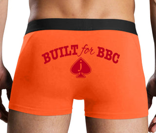 Built for BBC - Jack of Spades - Orange Boxer Brief