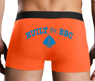 Built for BBC - Jack of Spades - Orange Boxer Brief