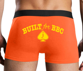 Built for BBC - Jack of Spades - Orange Boxer Brief