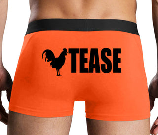 Cock Tease - Rooster - Orange Boxer Brief
